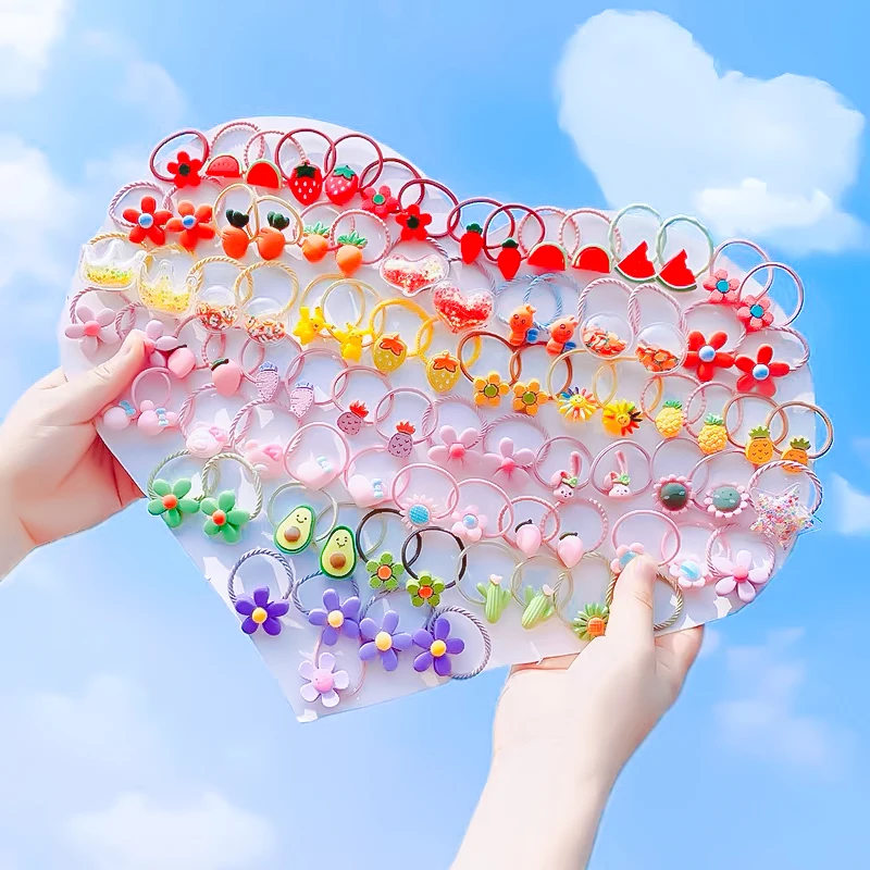 Набор детских резинок для волос с бантом 20 шт. цвет в ассортименте аксессуары