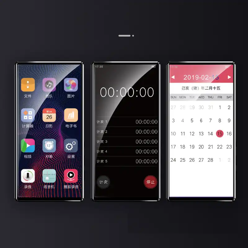 Newsmy A1 Mp3 Mp4 Mp5 Full Touch Screen 5 0 Inch 16gb Memory Ape Flac Wav E Book Reader Loseless Video Music Player Mp4 Player Aliexpress