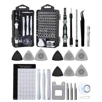 

122 in 1 Screwdriver Hand Tool Set netic Screwdriver Laptop Mobile Phone Repair Tool Kit Equipment Repair Tool