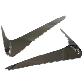 

for Toyota Highlander 2015-2019 Chrome Rear Spoiler Wing Side Beveled Window Cover Trim