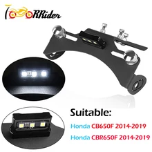 CB 650F CBR 650F светодиодный Кронштейн номерного знака держатель Fender Eliminator черный для- Honda CB650F CBR650F CBR 650 F CBR 650 F
