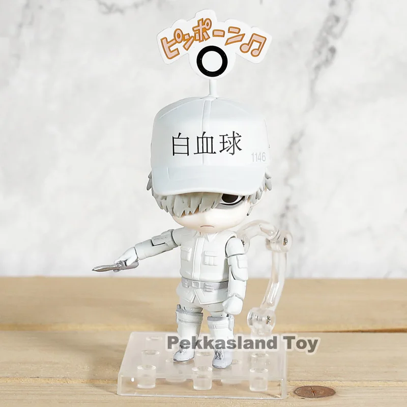 Anime Figure Cells At Work White Blood Cell Neutrophil 979 Action Collectible Model Toy | Игрушки и хобби