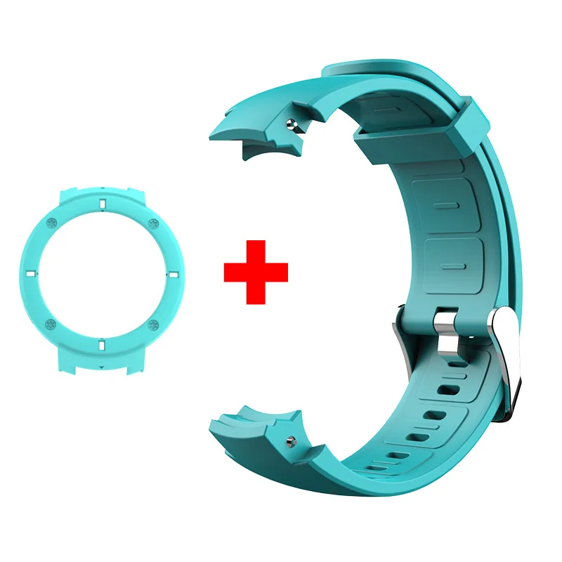 cover and strap Ремешок для часов amazfit verge A1801 huami 3 band SIKAI сменный Браслет SIKAI также для verge lite - Цвет: cover and strap