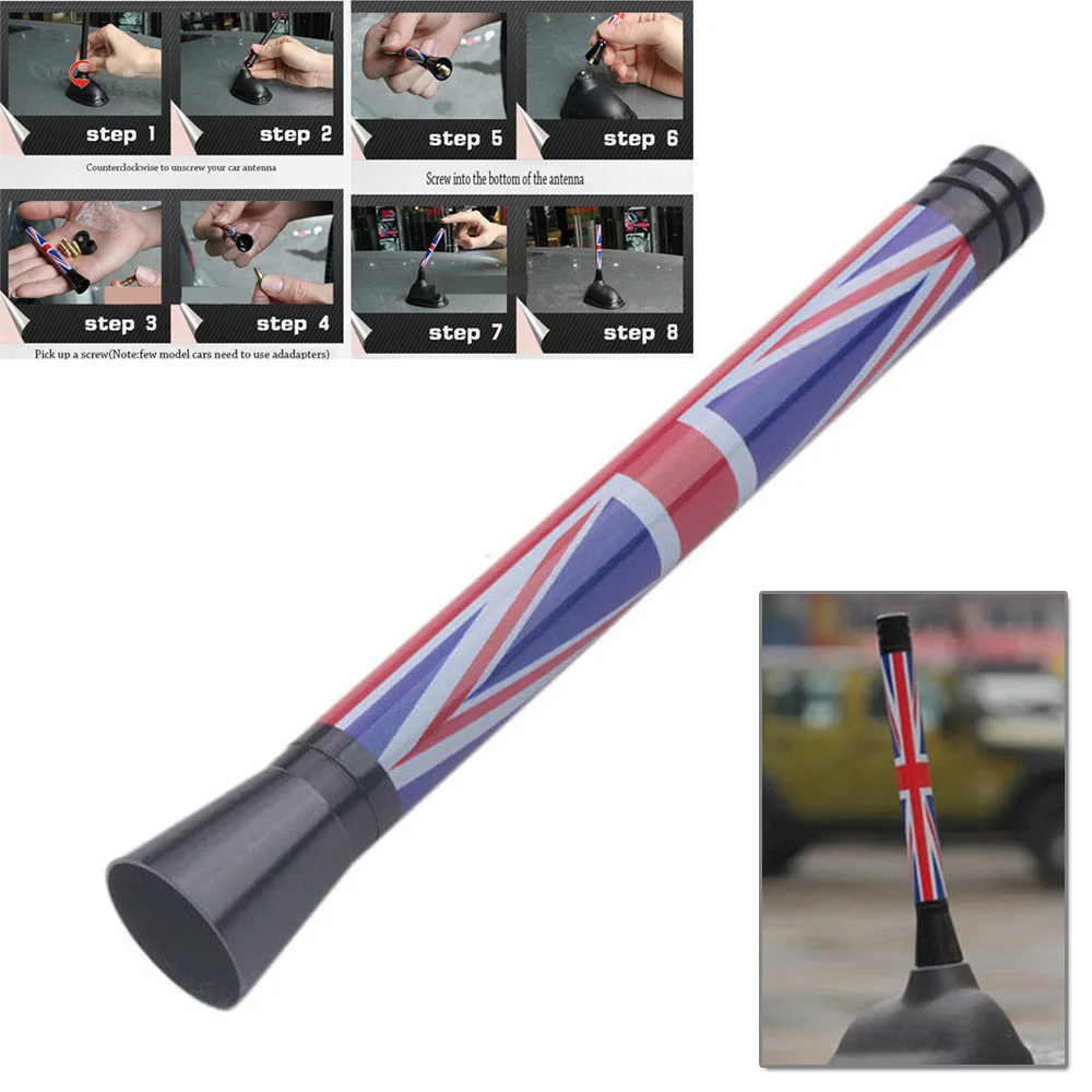 10,7 см авто радио антенна мачта FM AM стерео сигнал мачта крыша крыло антенна