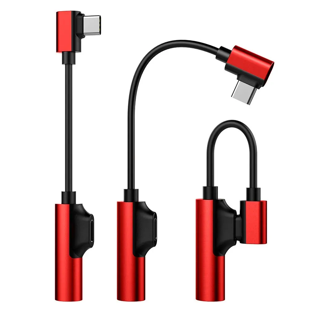 Адаптер для наушников Cherie type C 3 5 мм samsung Xiaomi huawei Oneplus разъём аудио USB разъем зарядки