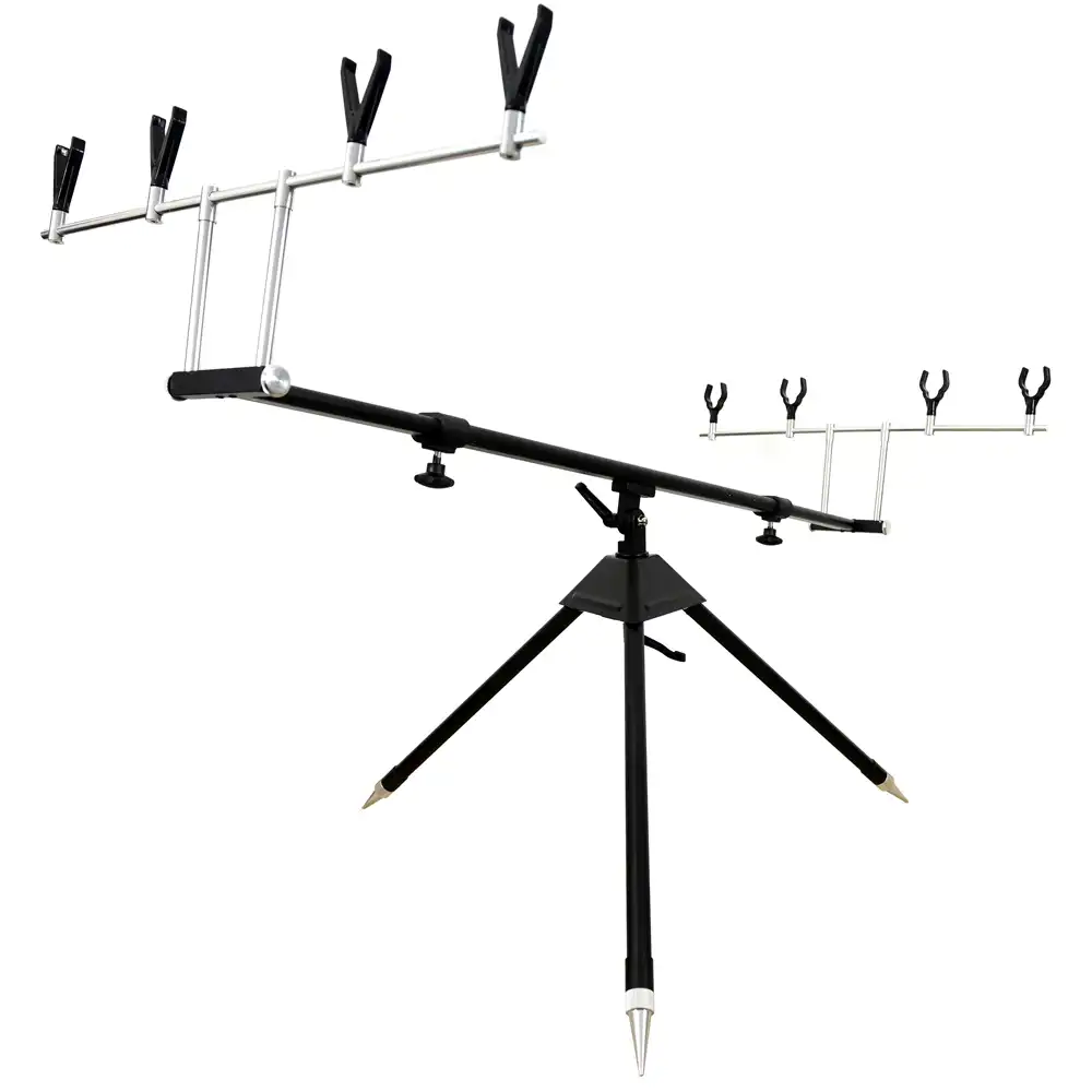 tripod fishing rod stands
