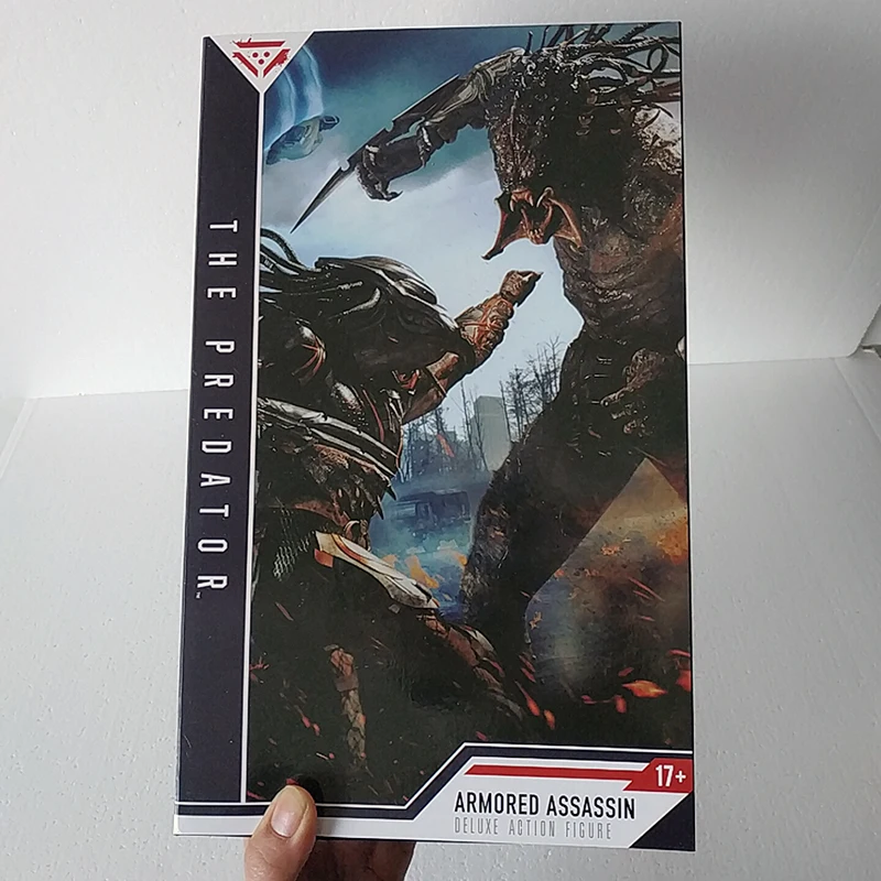 10 дюймов 25 см NECA Armored Assassin Predator Ultimate Predator Unmasked фигурка модель игрушки кукла для подарка