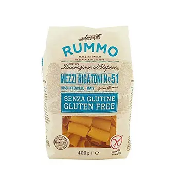 

RUMMO Mezzi Rigatoni Gluten Free Gr. 400 [6 Packages]