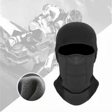 Флисовая шерстяная Балаклава, мотоциклетная грелка для шеи, маска для лица, зимняя дышащая Ветрозащитная маска для катания на велосипеде, лыжах, сноуборде, тренировок