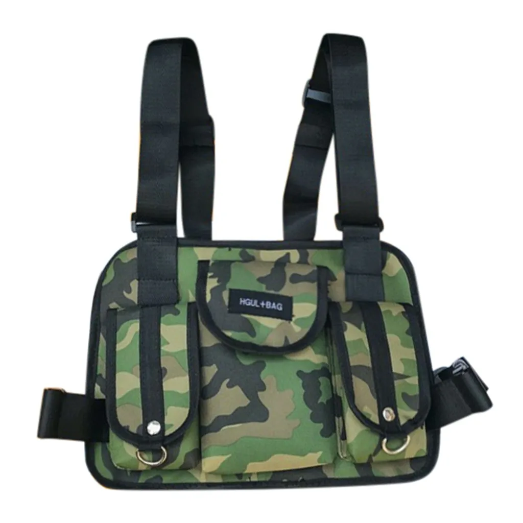 Женский рюкзак с передним корпусом унисекс, многофункциональный рюкзак Rotro, нейлоновый жилет, школьная сумка, модная сумка mochila feminina