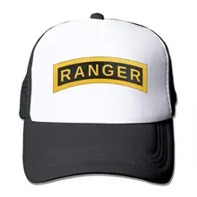 Ranger унисекс Регулируемый Snapback ремень Дальнобойщик Шляпа сетка шляпа Солнцезащитная сетка Бейсбол CapBlack