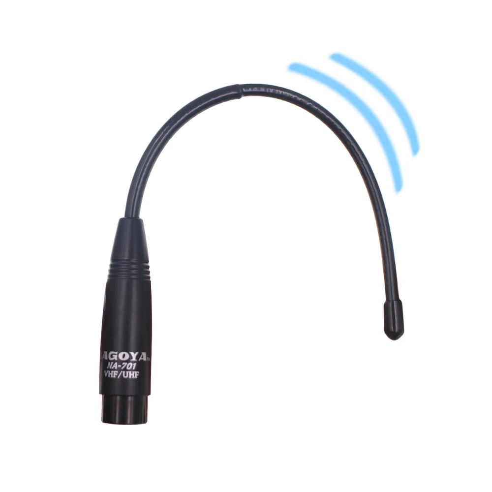 Original Nagoya NA-701 VHF/UHF (144/430Mhz) Antenna SMA-Male for VX-3R VX-7R ZT-2R PX-2R UV-985 TH-UVF8D TH-UV8000D