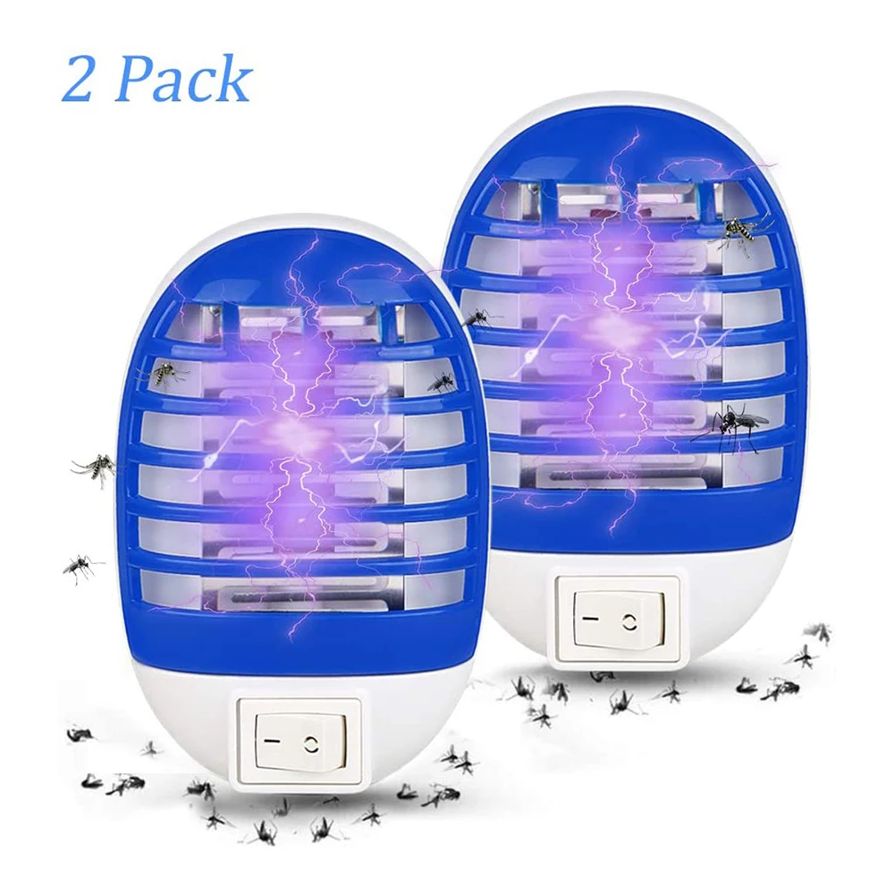 

LED Socket Electric Mosquito Killer Lamp Home Fly Bug Insect Repellent Zapper Trap Mute Radiationless Flies killing UV Light