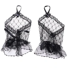 Свадебные перчатки без пальцев, кружевные, свадебные, женские, открытые, аксессуары, винтажные, AXYD