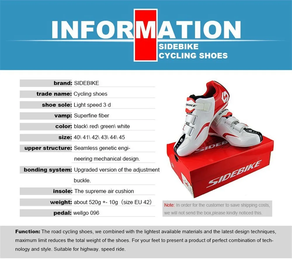 Sidebike/Обувь для шоссейного велоспорта; набор педалей с замком; самоблокирующийся велосипед; Ультралегкие спортивные кроссовки для гонок; Zapatos Ciclismo