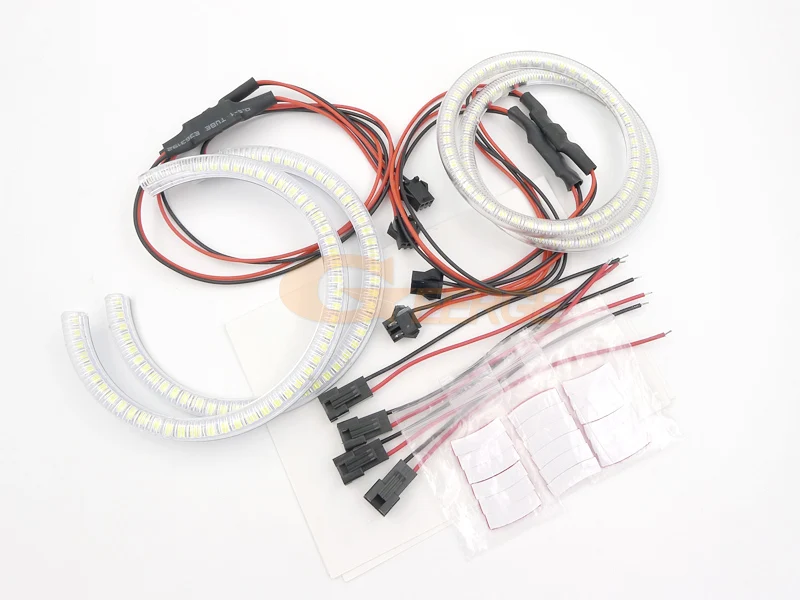 Для Mitsubishi pajero 2006 2007 2008 2009 2010 2012 2013 2014 2015 2016 ультра яркий SMD LED Ангельские Глазки halo