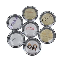 Роскошная металлическая наклейка с логотипом или самоклеющаяся прозрачный ПВХ стикер печать логотипа 3D для демонстрации ресниц