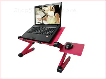 

Portable Computer Desk Laptop Table Adjustable Standing Desk Computer Notebook Stand On Bed Office Mesa Notebook Desks