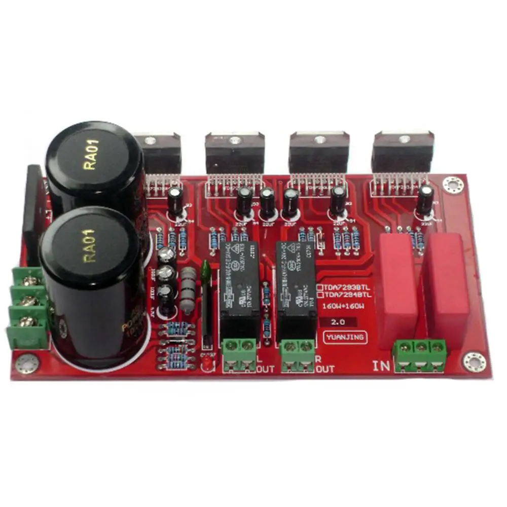 TDA7294 2 0 150 Вт + AC 26V-0-26V усилитель мощности плата W/BTL защита динамика YJ00243 |