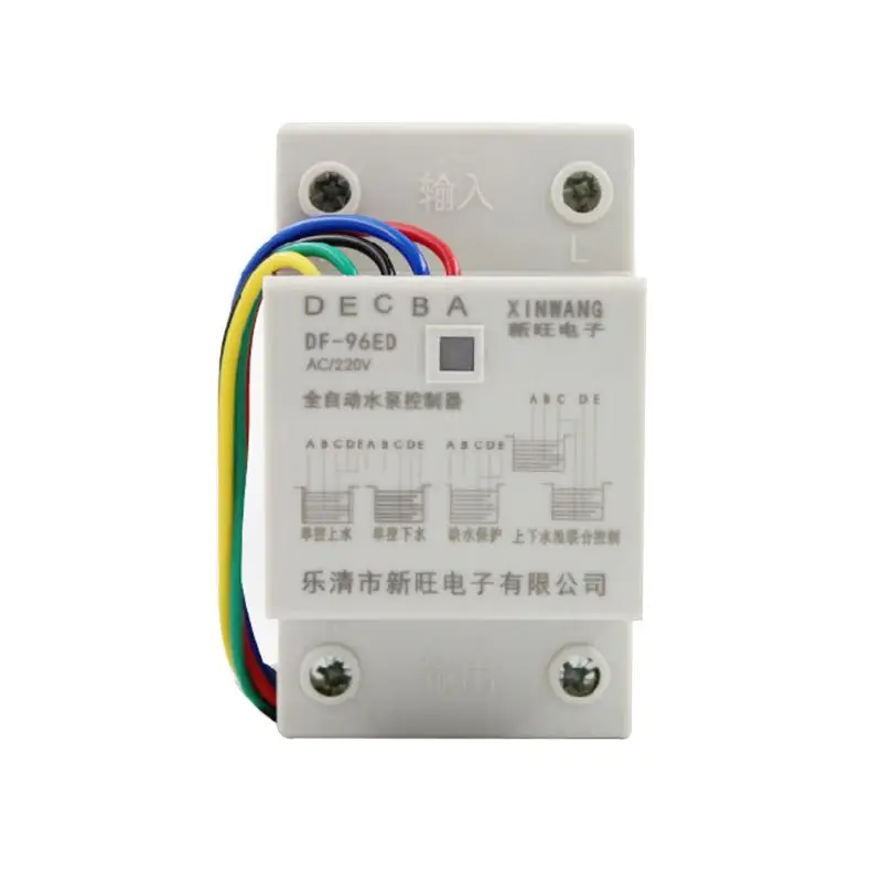 

DF-96ED Automatic Water Level Controller Switch 10A 220V Water tank Liquid Level Detection Sensor Water Pump Controller G8TB