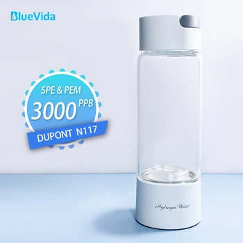 เครื่องกำเนิดน้ำไฮโดรเจน3000ppb สูง Dupont N117 spe/pem พร้อมอุปกรณ์สูดดมลมหายใจฟังก์ชั่นทำความสะอาดตัวเอง 1