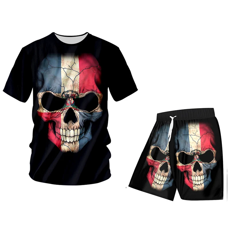 OGKB 3D костюм &quotСкелет&quot штаны и толстовки с рисунком для мужчин повседневная