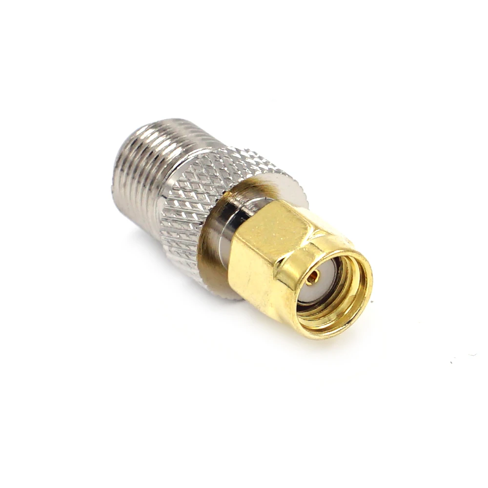Adattatore Coassiale SMA Femmina A F Femmina - Connettore RF In Ottone Dorato, Confezione Da 10 Pezzi