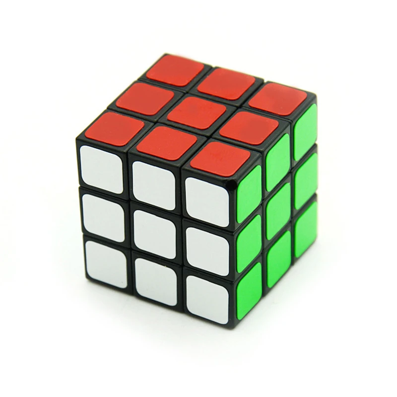 

10PCS Mini Puzzle Cube Toys 3CM 3*3*3 Sticker Cube Opp Bag Magic Cube Smooth Plastic Puzzle Rotation Cube Toy Puzzle Cubes