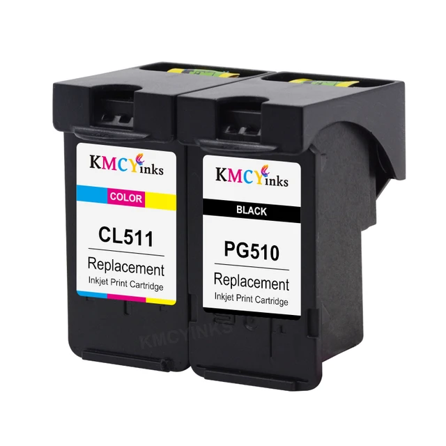 Cartucho de tinta para impresora Canon, color negro, compatible con modelo  MP240, MP250, MP260, Pixma, PG510 - AliExpress