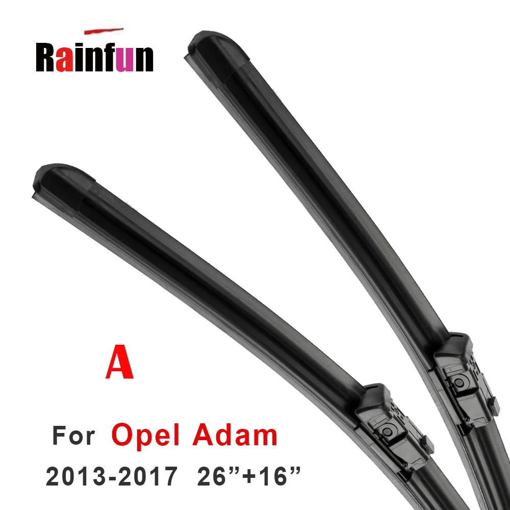 RAINFUN 2"+ 16" передняя щетка стеклоочистителя и 1" Задняя щетка стеклоочистителя для Opel Adam 2013