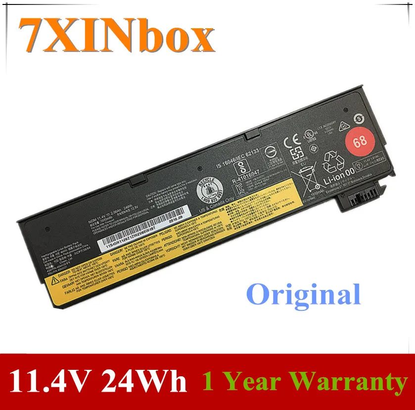 7XINbox 11,4 в 24wh ноутбук Батарея 45N1127 45N1130 45N1735 0C52861 для lenovo ThinkPad T440S T440 X240 S440 S540