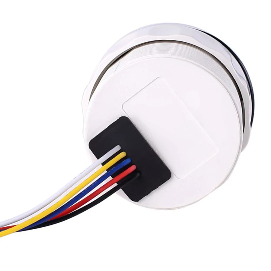 Car Boat Fuel Level Gauge, 0-190ohm Waterproof Fuel Gauge, With Backlight For Motocycle /Yacht Oil Meter