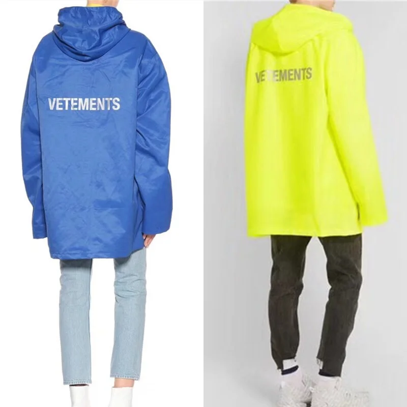 Куртки от ветвей для мужчин и женщин новинка 2018 большой размер дождевик верхняя