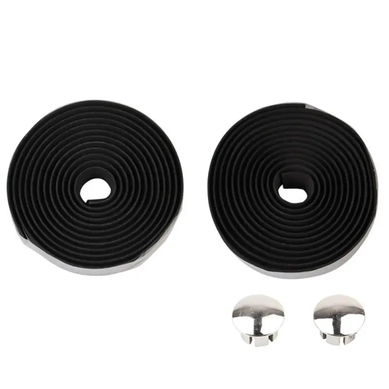 Bike handlebar tape sponge anti-slip & damping with bar end plug accessories