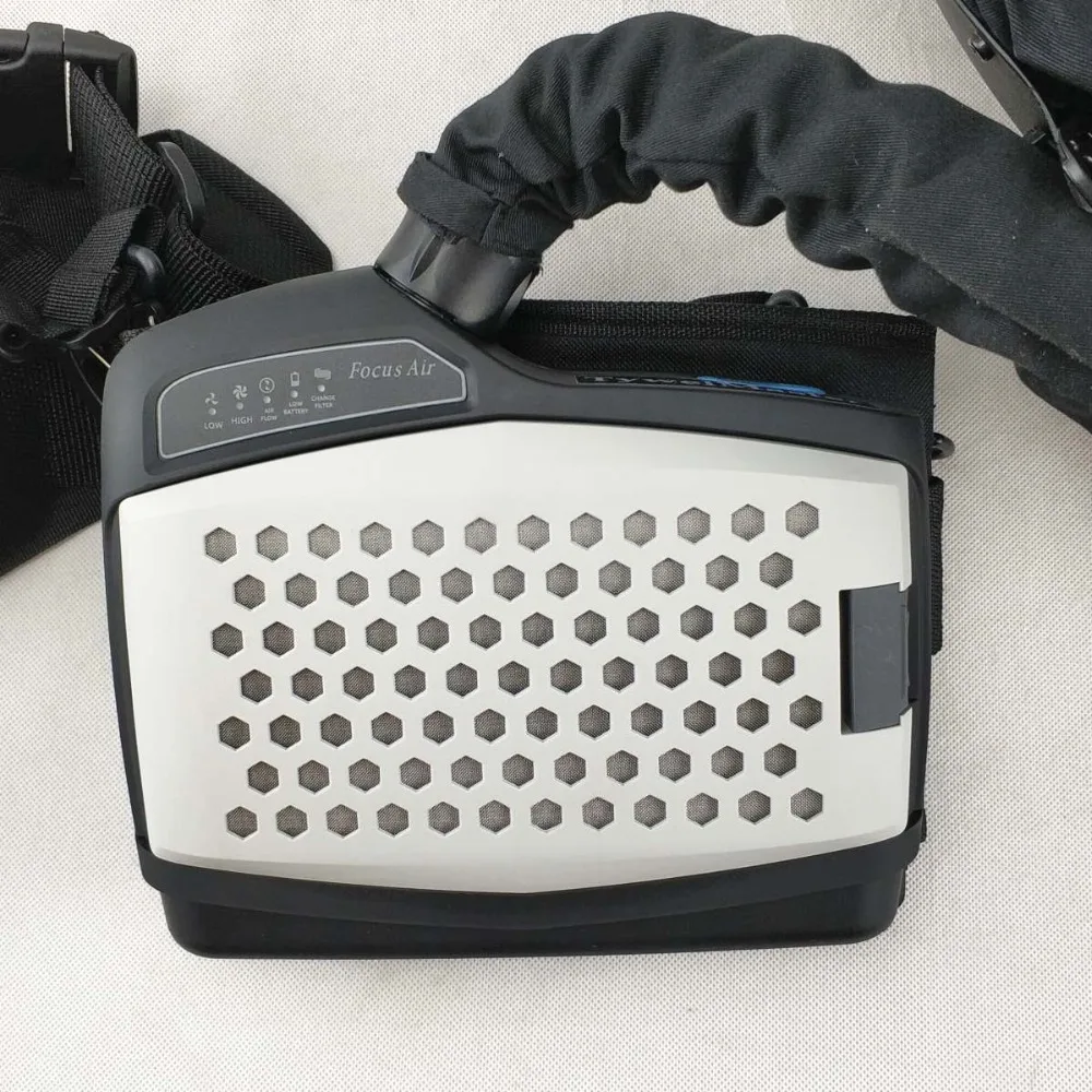 Máscara de soldar con kit respirador purificador de aire