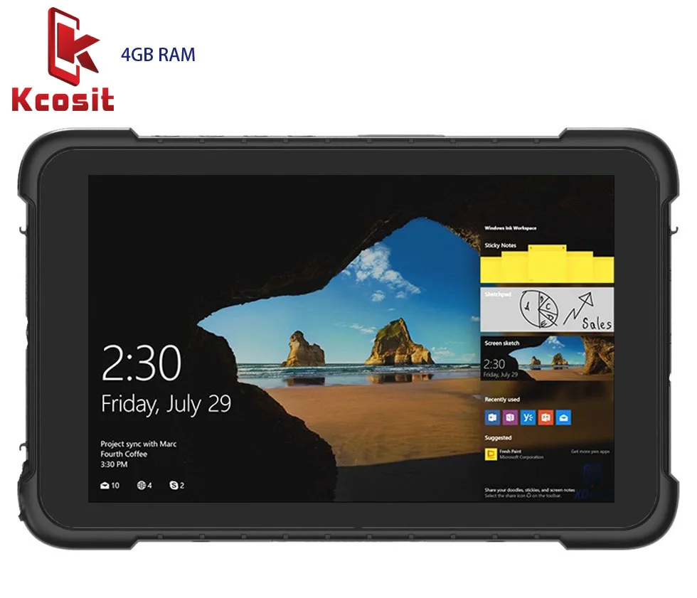 Оригинальный мобильный мини-ПК K86H компьютер Windows 10 Pro Home 8 дюймов 4 Гб ОЗУ 64 ПЗУ