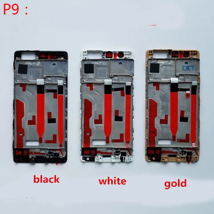Для huawei P9, металлический задний корпус с отпечатком пальца, задняя крышка со стеклянными линзами, боковые клавиши, задняя крышка для батареи, задний корпус для huawei P9