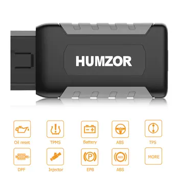 

Humzor NexzDAS ND106 Bluetooth Special Function Resetting Tool on Android & IOS for ABS, TPMS, Oil Reset, DPF