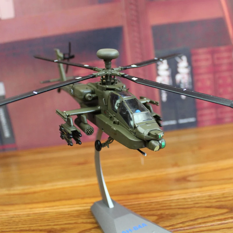 AH-64 Apache Helicopter US Army CORGI Metall Hubschrauber Militär 