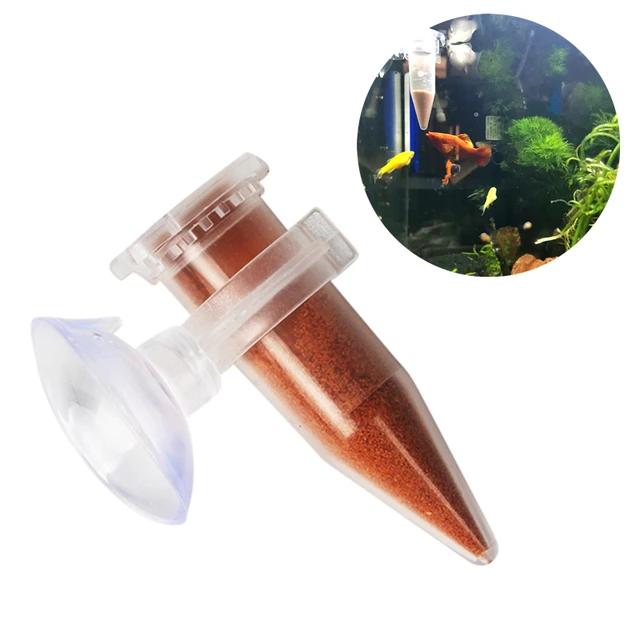 Distributeur automatique de poissons coniques, 10 pièces, pour Aquarium,  ver rouge, entonnoir, outil d'alimentation, ventouse, accessoires  d'aquarium - AliExpress