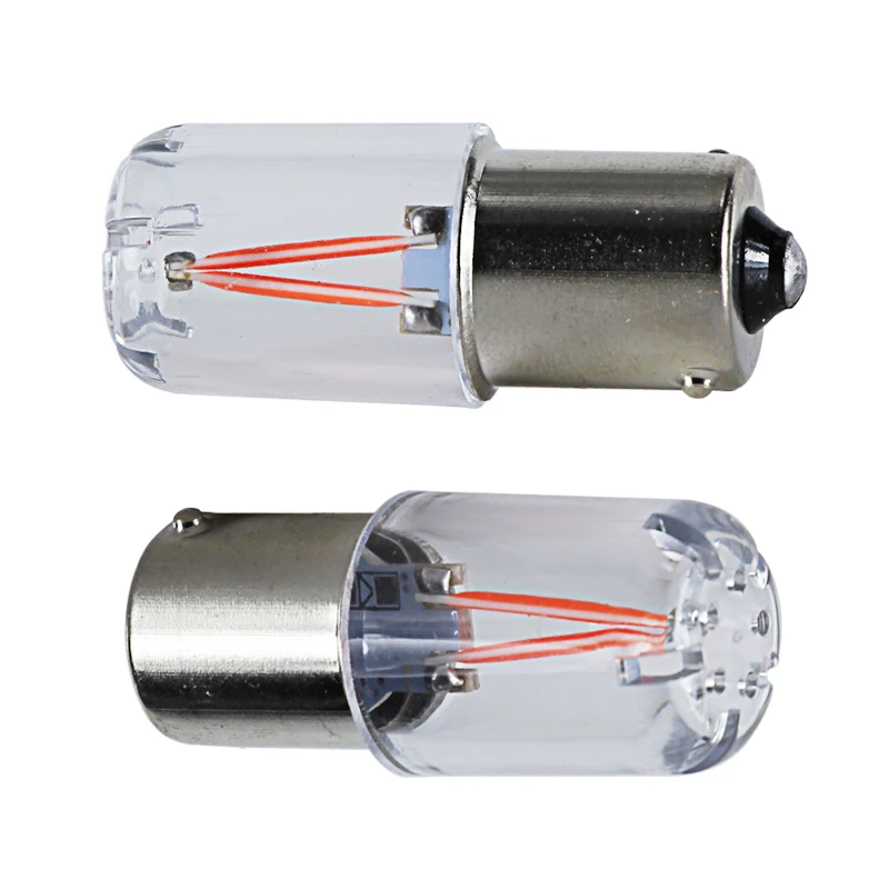 Led Bulb 1156 BA15S 1157 BAY15D 1142 BA15D BAZ15D P21W 12v 24v 2W Canbus 12 24 Volt Auto Turn Signal Lamp Car Truck Brake Light