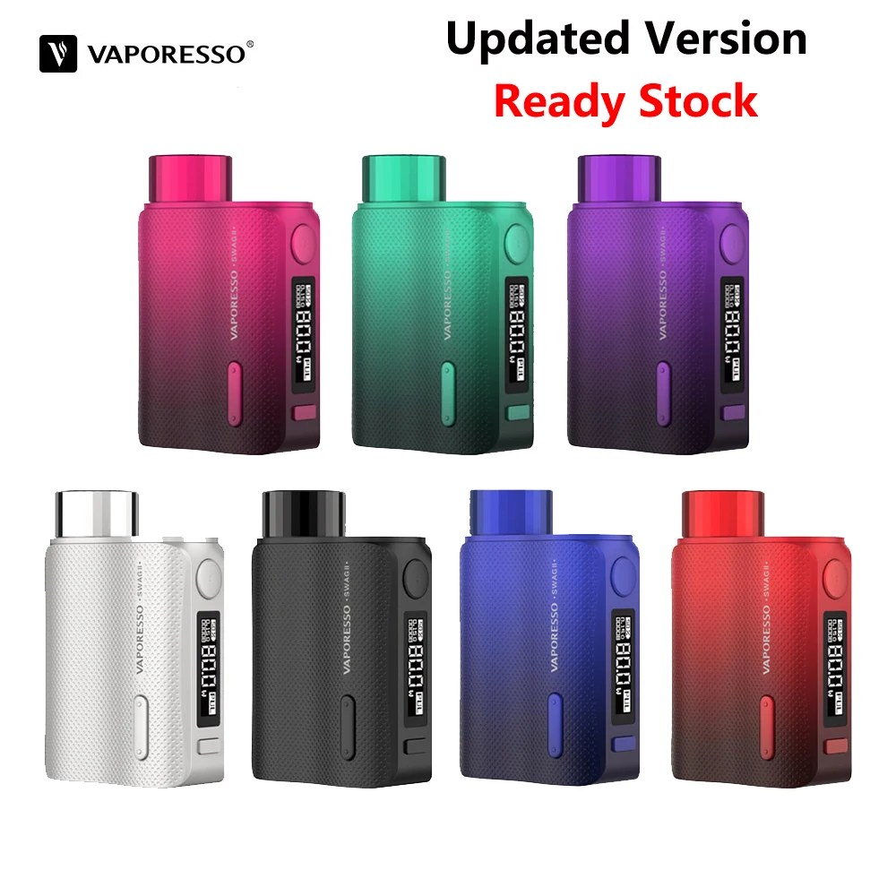 Оригинальный бокс мод Vaporesso Swag 2 вейп с питанием от одной батареи 18650 для бака