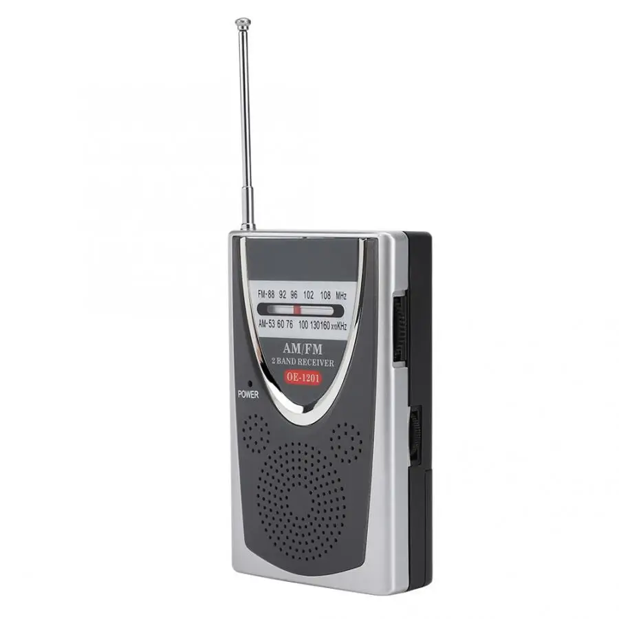Мини Портативный двухдиапазонный FM/AM ручной настройки профессионального радио с