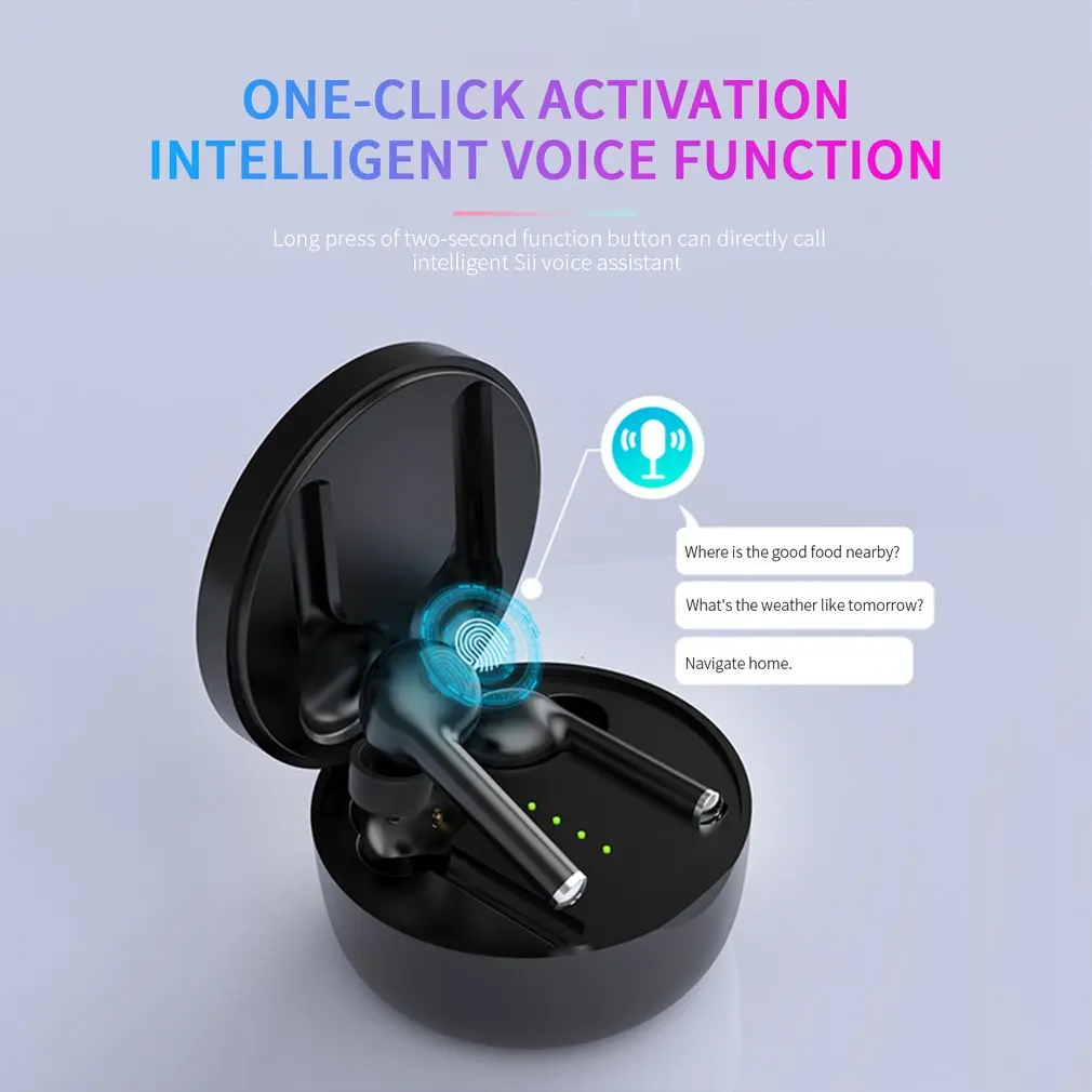 TW40 беспроводной Bluetooth 5,0 наушники с супер басами 6D 3D HiFi стереогарнитура громкой связи вызов Спорт двойные наушники встроенный HD микрофон