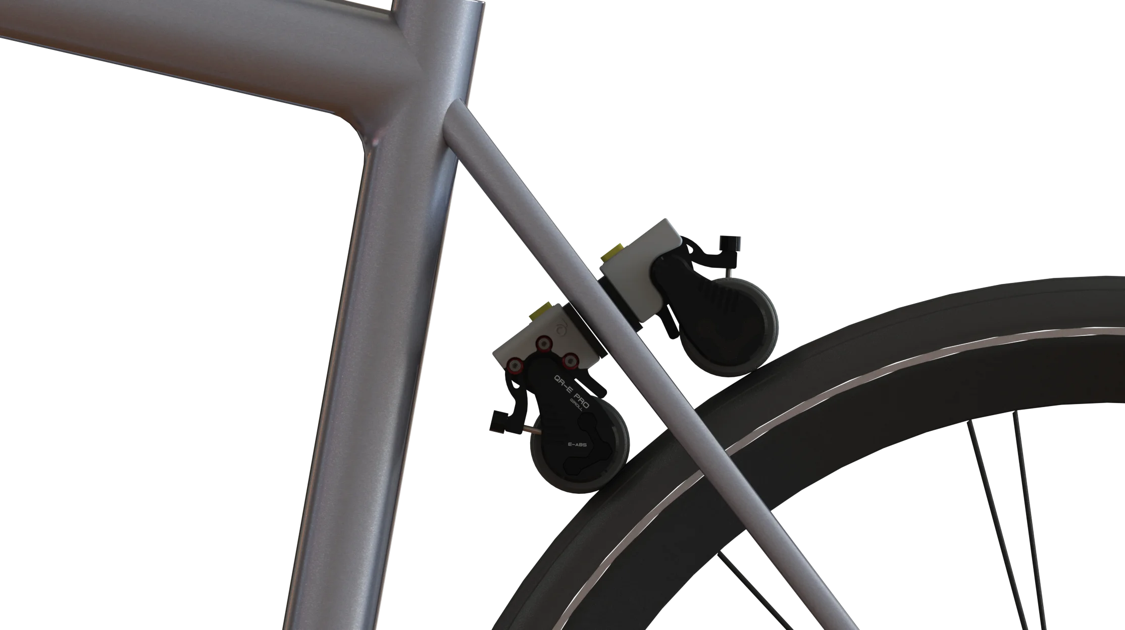 Qiroll QR-E Pro friction drive e-bike conversion kit E-ABS H70 battery -  AliExpress Sports \u0026 Entertainment