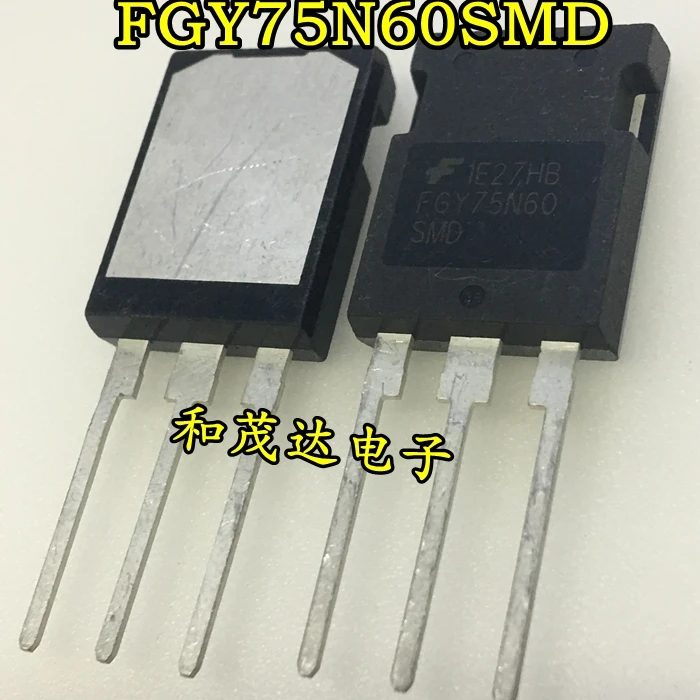 2 шт./FGY75N60SMD FGY75N60 75A 600V TO-247