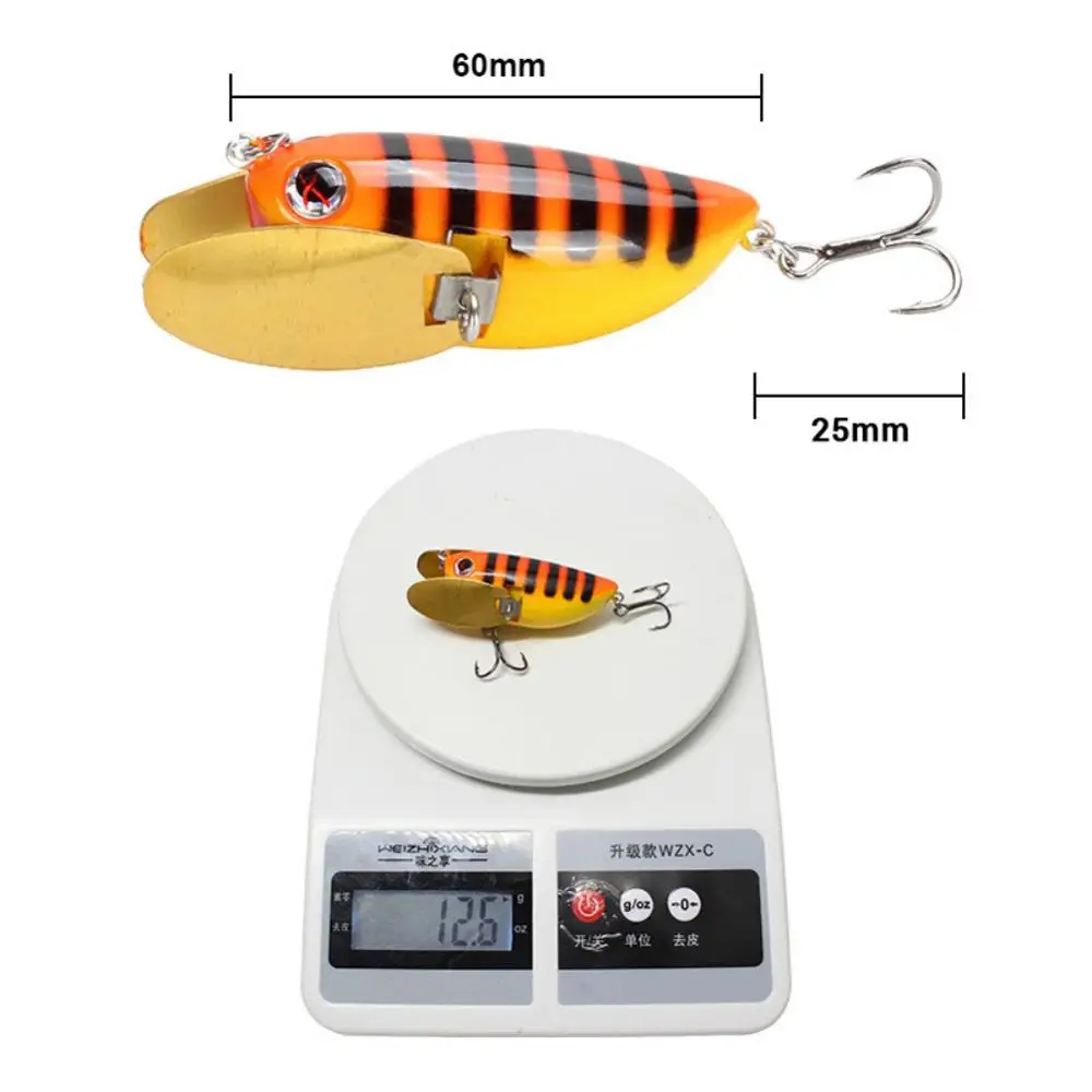 

Topwater Insect Fishing Lures Minnow Floating Top Water Crankbaits Wobblers Artificial Bait Popper Whopper Plopper Hard Bait