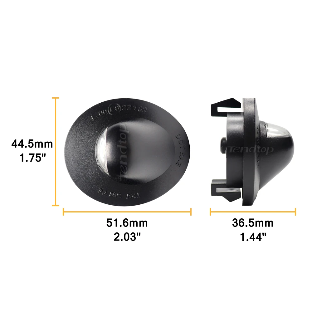 LED ȣ ,  F150 F250 F350 Ž ͽ÷η 1997-2002  1983-2011  ȣ , 2 