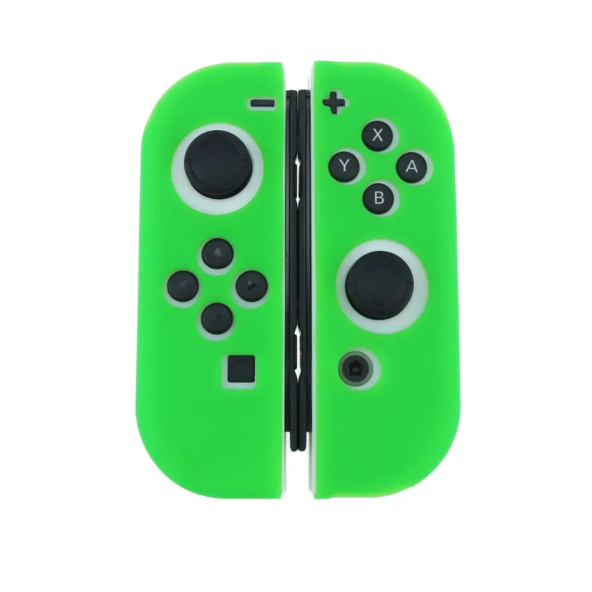 Мягкий чехол YuXi для nyd Switch JOY CON силиконовый защитный чехол для NAND JOY-CON Противоскользящий защитный чехол - Цвет: F-F