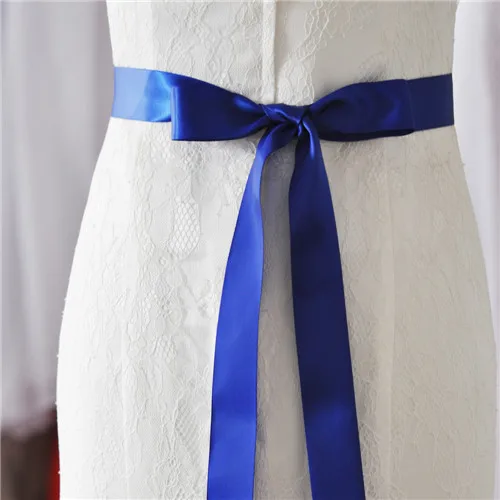 Трендовый женский пояс ручной работы свадебное вечернее платье пояс невесты пояс украшенные ремни вечерние платья - Цвет: royal blue